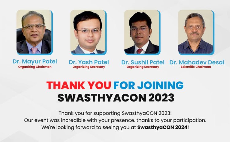 Thank you for Joining SwasthyaCON 2023